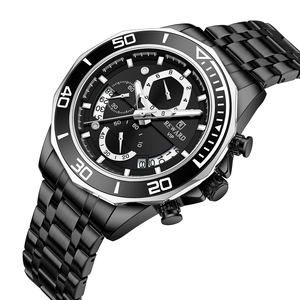 <span class=keywords><strong>Relojes</strong></span> de Hombre de Diseño Nuevo y Moderno, <span class=keywords><strong>Relojes</strong></span> de Lujo con Cronógrafo, <span class=keywords><strong>Relojes</strong></span> <span class=keywords><strong>Finos</strong></span> Negros para Hombre de Alta Calidad - Product Image 1