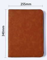 Bon marché, classeur à 6 anneaux, portefeuille en cuir, couverture en cuir PU, dossier A5, cadeau personnalisé