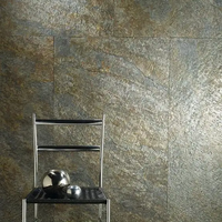 Carreaux muraux décoratifs en ardoise naturelle, pierre de culture, placage de pierre d'ardoise flexible, carreaux céramiques flexibles