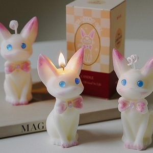 Bougie parfumée personnalisée AIKUN, thérapie par les senteurs, décoration de la maison, cadeaux de fête, bougies style chat - Product Image 1