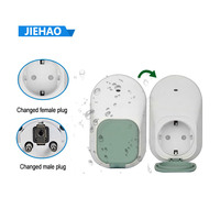 Coque en plastique d'appareils ménagers intelligents standard IP44 CZ-990 pour prise de courant