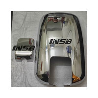 Cubierta Cromada para Espejo Retrovisor para Repuestos de Autobús Hyundai County INSB13-024 INSB13-025
