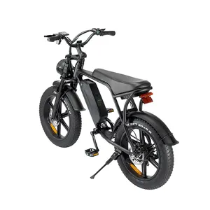 Ouxi V8電動自転車新着48v15Ah人気の20x4 "ファットタイヤアーバンオフロード電動マウンテンバイク大人用自転車