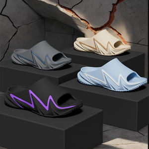 Classique imprimé écologique imperméable anti-dérapant bout ouvert été drapeau National hommes EVA sandales pantoufles pour hommes - Product Image 5