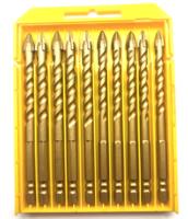 2025 professionnel croix hexagone carrelage verre céramique marbre trou torsion Triangle porcelaine lance point foret