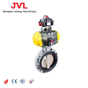 JL600-D4 שסתום פרפר פלסטיק פנאומטי jvl - Product Image 4