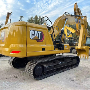 Excavateur Cat320 d'occasion du Japon sur chenilles Caterpillar 320D avec moteur central et pelleteuse à pompe à vendre - Product Image 1