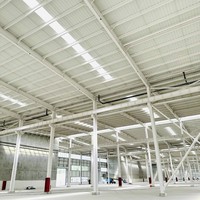 Atelier-entrepôt à structure en acier multicouche résistant à l'humidité, conception multicouche protégeant les marchandises des dommages causés par l'humidité