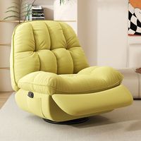 Canapé électrique inclinable multifonctionnel Fauteuil de massage moderne et rotatif pour personnes âgées Salon simple