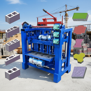 Machine électrique hydraulique de fabrication de briques en béton, machine de découpe de blocs creux et de briques en ciment pour la construction - Product Image 1