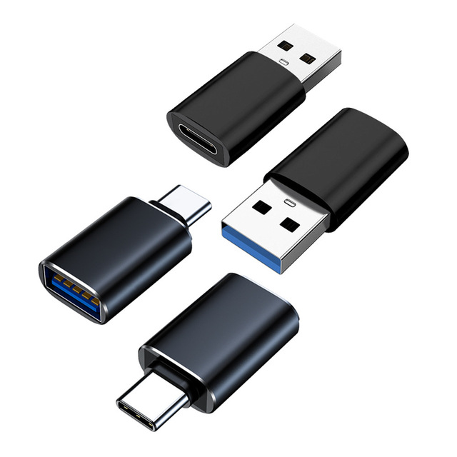 OTG Adapter Type-C to USB 3.0 Card Reader with Data Transmission & Fast Charging Car U Disk Converter HDS-13