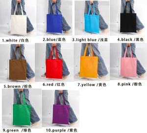 Sac fourre-tout en toile de coton imprimé personnalisé, nouveau style, tendance, promotionnel, pour la peinture, vente en gros - Product Image 3