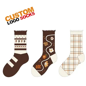 Custom Sports Socks High Quality Logo Boys And Girls Young Children's Cotton Baby Kids Unisex Athletic Crew Socks