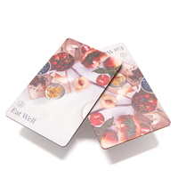 Carte à puce intelligente RFID programmable écologique 1K PVC gravée au laser NFC bois/Nbamboo carte clé d'affaires/hôtel en bois