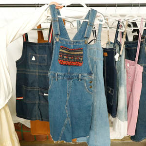 Mitumba vêtements d'<span class=keywords><strong>occasion</strong></span> à la mode Denim pull robe haut coton et polyester paquet personnalisé Logo prix bon marché - Product Image 5