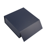 Boîte cadeau magnétique pliable avec logo, boîte en carton rigide pliable avec aimant, emballage pour vêtements et chaussures