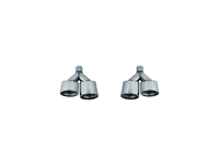 Kit carrosserie style AMG 63 pour Mercedes Classe C W204 2008-2010 - Pare-chocs avant et arrière, jupes latérales
