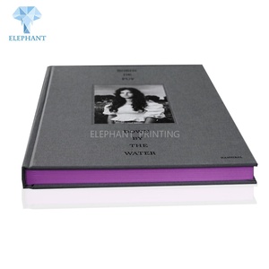 Custom Cloth Fabric Leather Cover <b>Book</b> Printing Service Soft Cover Hardcover Full Color Magazine Sprayed Edges Printing <b>Book</b> - Product Image 4