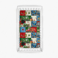 Drap-housse en fibre de bambou pour berceau, extensible, respirant, doux, antidérapant, pour nouveau-nés, vente en gros