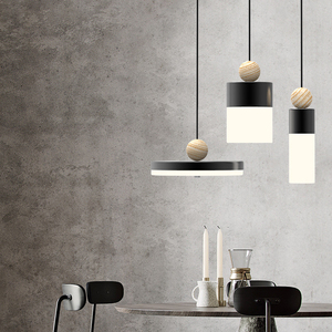 Nórdico moderno LED creativo bar <span class=keywords><strong>restaurante</strong></span> de una sola cabeza pequeña araña - Product Image 3