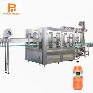 Fully automatic ice tea fresh juice PET bottle hot filling blowing molding machine