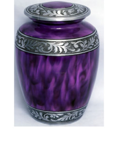 Fabricante de proveedor de la cremación las cenizas urnas con mármol acabado Metal clásico Funeral urnas - Product Image 2