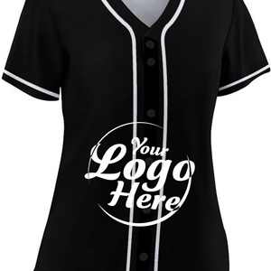 Maillot de baseball personnalisé, chemises d'uniforme brodées avec nom et numéros imprimés, pour les fans de sport, hommes, femmes, garçons - Product Image 6