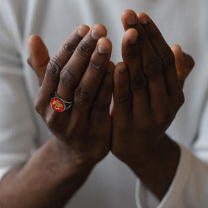 Bague en acier inoxydable de haute qualité, chevalière plaquée or, vente en gros de bagues pour hommes de chine - Product Image 6