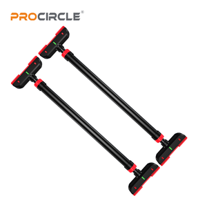 باب قابل للضبط PB8112 بدون مسامير بقفل ذاتي قضيب أفقي قضيب قابل للسحب مع قبضة فوم للامساك بباب الصالة الرياضية - Product Image 3