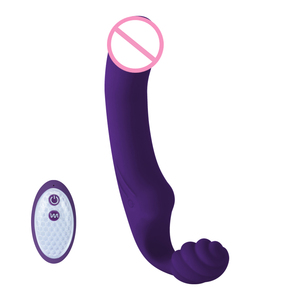 USB Có Thể Sạc Lại Không Thấm Nước Strapless Vibrator Điều Khiển Từ Xa Đôi Rider Pro Với 10 Chế Độ Ba Rung 3 Động Cơ Quan Hệ Tình Dục Đồ Chơi - Product Image 5