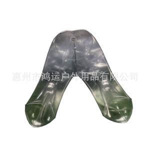 Patas inflables en forma de M de PVC verde transparente, piernas de maniquí personalizadas para publicidad - Product Image 4