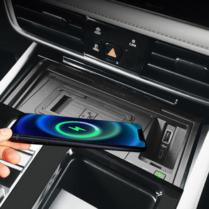 Cargador inalámbrico Qi para coche, accesorios para Volkswagen VW Atlas/Teramont, placa de carga rápida para teléfono móvil de 15W, piezas de automóvil 2020-2023 - Product Image 6