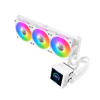 Refroidisseur liquide pour ordinateur de bureau XIGMATEK Connect 360 BLACK White ARGB LGA1700, radiateur de refroidissement par eau