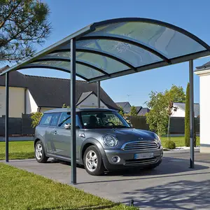 Estilo Moderno Vento E Neve Resistência Alumínio Canopy Mobile Carport