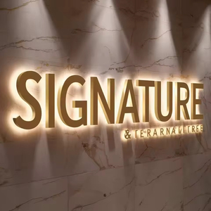 Durable Back-lit LED Letters 3D Acrylic Face Channel Signage for Supermarket <b>Chain</b> and Large Shopping Center Store Front - Product Image 6