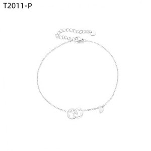 เครื่องประดับแฟชั่น TOBILLERA รุ่น T2011 โดย Amy Amy สำหรับผู้หญิง เงินแท้ 925 คุณภาพสูง สไตล์มินิมอล เหมาะสำหรับใส่ทุกวัน - Product Image 1