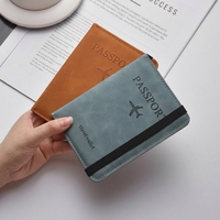 Étui de Passeport en PU Doux Multi-couleurs, Portable, pour Billets de Voyage et Cartes d'Identité – Idéal pour les Affaires (Vente en Gros)