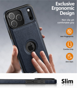 <span class=keywords><strong>Custodia</strong></span> di Lusso in Pelle <span class=keywords><strong>per</strong></span> <span class=keywords><strong>iPhone</strong></span> 17 Pro Max, Cover <span class=keywords><strong>per</strong></span> Cellulare in TPU PC <span class=keywords><strong>per</strong></span> <span class=keywords><strong>iPhone</strong></span> 17 LM036 - Product Image 4