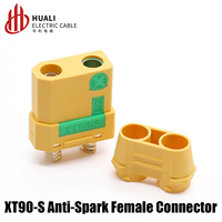 Connecteur de prise d'avion modèle XT90, charge de batterie au lithium XT90H prise banane à courant élevé, câble de connexion XT90S