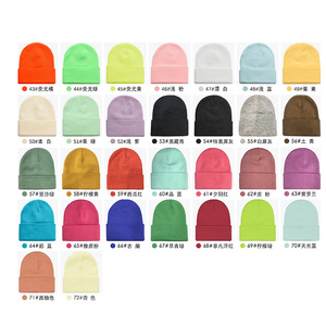 Bán Buôn Tùy Chỉnh Mùa Đông Đan Mũ 60-Màu Logo Thêu Thanh Niên Màu Đen Beanie Với Ngụy Trang Sọc Hình Ảnh Cho Nam Giới Và Phụ Nữ - Product Image 6