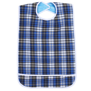 Special Price Wholesale <strong>Adult</strong> PVC <strong>Bib</strong> Hospital Washable Personalized Reusable Absorbent <strong>Bib</strong> - Product Image 3