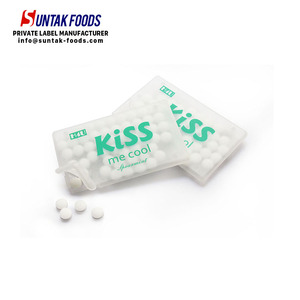 Kẹo Xylitol không đường bạc hà mạnh trong Kẹo viên cứng rắn cho chương trình khuyến mãi của công ty Quà Tặng đóng gói trong hộp - Product Image 3