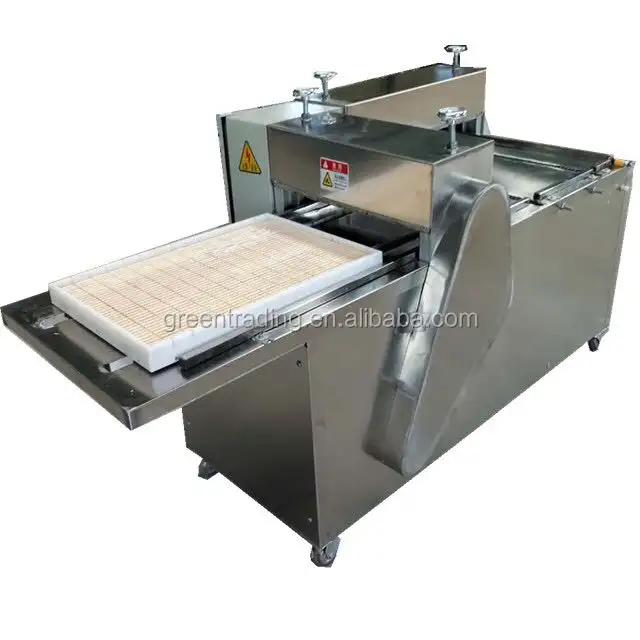 Stainless Steel Sticky Candy Almond Rice Soft Candy Cutting Machine
