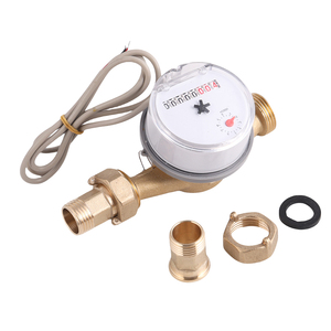 Hot bán OEM IP68 hộ gia đình khô loại cơ khí nước lạnh Brass vỏ nhựa mét nước với đầu ra xung - Product Image 4