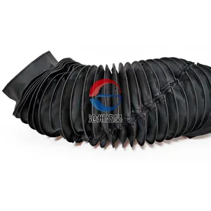 China supplier ball screw rubber round bellow cover