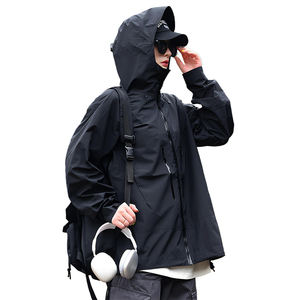 Vente en gros de vestes d'extérieur décontractées pour hommes et femmes coupe-vent léger à coque dure coupe-vent imperméable à fermeture éclair randonnée en <span class=keywords><strong>montagne</strong></span> - Product Image 1