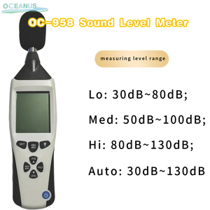 Máy đo mức âm thanh di động độ nhạy cao OC-958 để phát hiện tiếng ồn sân bay và ga đường sắt bảo hành 1 năm - Product Image 2