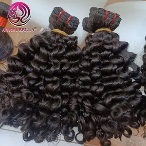 Grosir Super Double Ditarik Rambut Vietnam Air Longgar Virgin Rambut Bundel Ekstensi Rambut Manusia Vendor