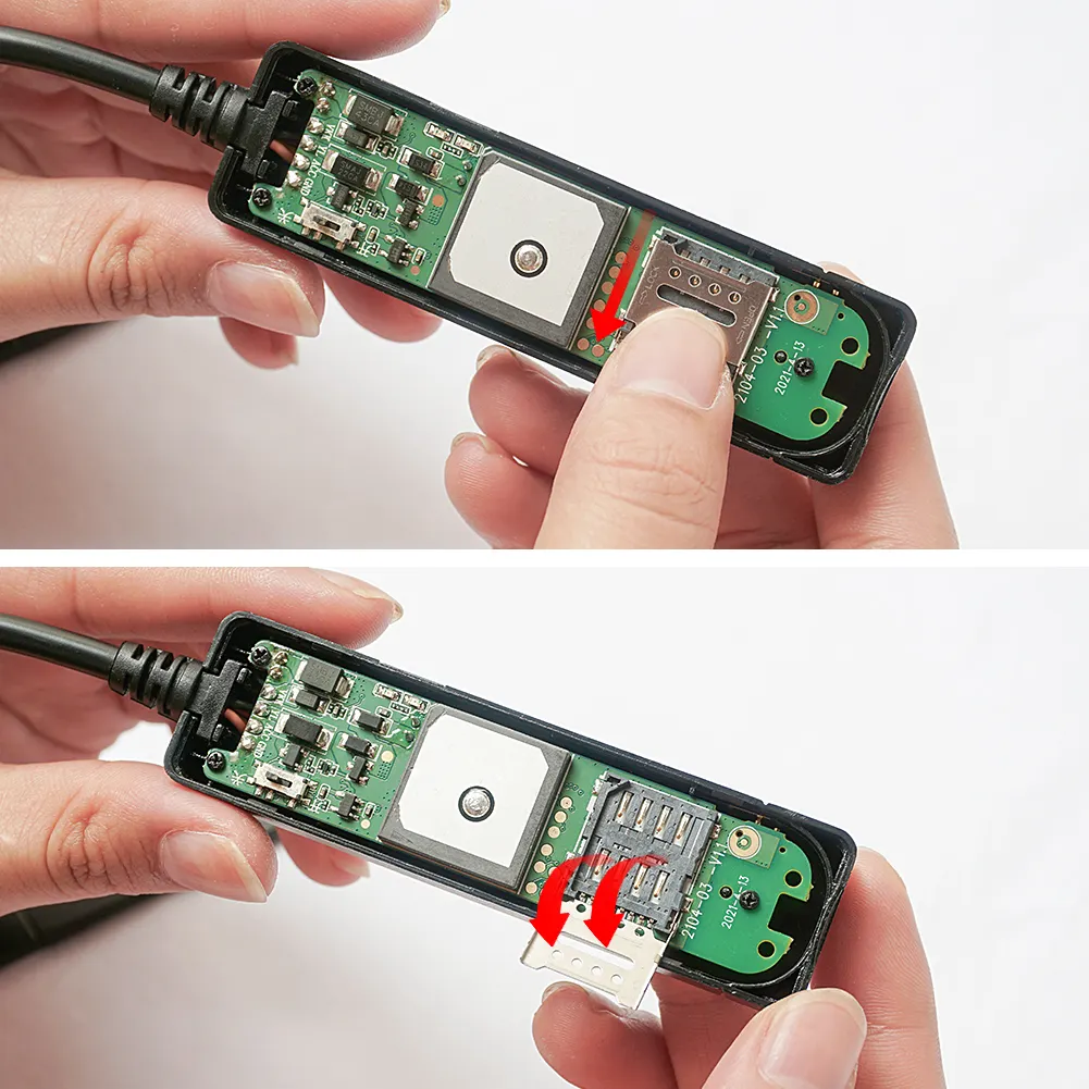 SinoTrack-minidispositivo de seguimiento GPS para coche, localizador GSM, GPRS, ST-901A, aplicación de Control remoto, antipérdida