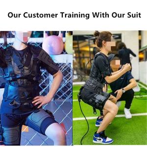 मिहा बॉडीटेक मशीन एम्स बॉडी ट्रेनिंग सूट लिम्सेल पॉलीप्रोपाइलीन पॉलीमाइड इलास्टान नीले रंग के अंडरवियर प्रशिक्षण सूट - Product Image 6